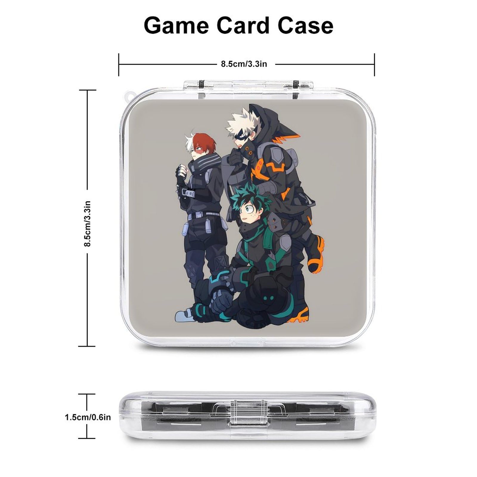 Amazon.co.jp: ヒロアカ Switch用ゲーム機用カセットケース Switch